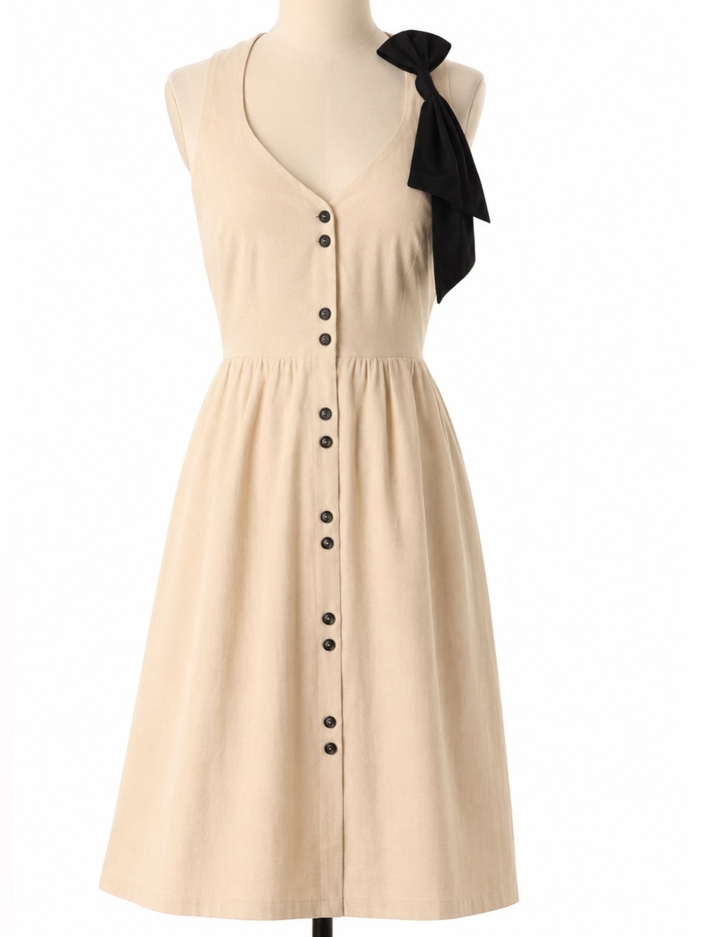Maeve tan halter top dress, size 0